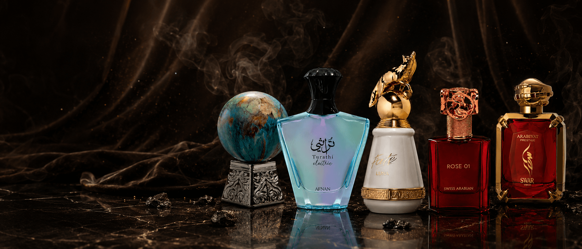 Perfumería árabe con presencia.