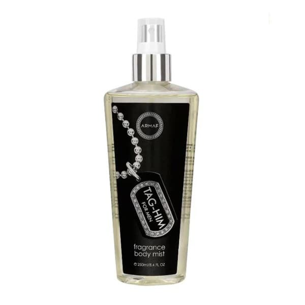 Armaf tag-him for men spray corporal perfumada 250ml vaporizador