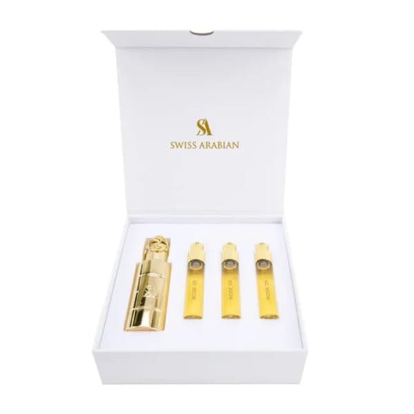 Swiss arabian rose experience eau de parfum set 1ml