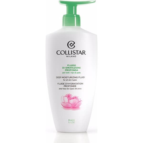 Collistar deep moisturizing fluido todo tipo de piel 400ml