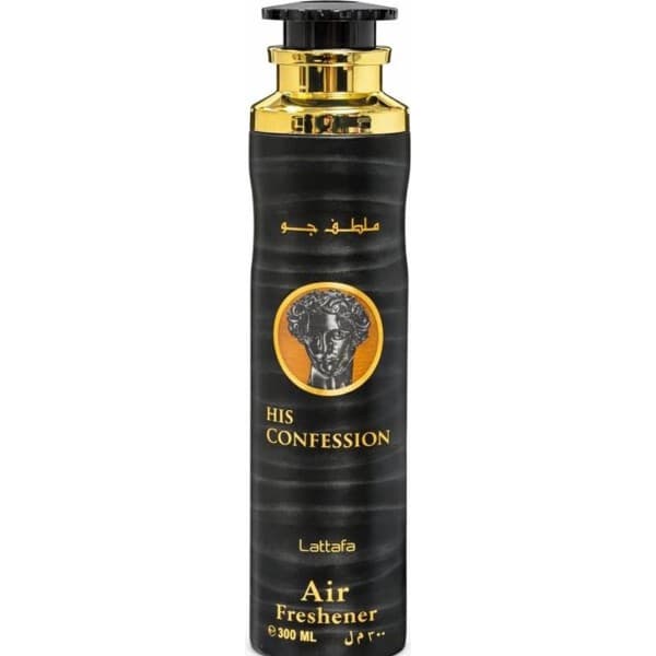 Lattafa his confession air freshener 300ml vaporizador